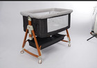 Used Adjustable Baby Bassinet Bedside Sleeper 6 Height Levels