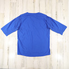 Nike Baseball Hot Jacket Mens Large Blue 3 4 Sleeve Warm Up Training Pullover