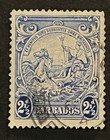 Travelstamps  Barbados Stamps Scott  196 2 1 2d Badge Of The Colony Used No Gum