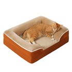 Pawz Road Pet Calming Bed Soft Warm Dog Cat Nest Houses Washable Waterproof S-xl