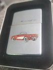Zippo Corvelle 1957 Automobile Official Licensed Product Lighter With Box Used