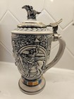 Vintage Lidded Beer Steins Avon  Handcrafted In Brazil  Numbered