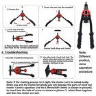 Hand Nut Riveter 330mm 13  Rivet Gun Kit Rivnut Thread Setting Tool Nut Setter N