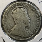 Rare Canada 1909 Sterling Silver Quarter 25 Cents Coin Only 1 335 929 Minted