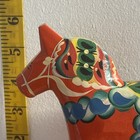 Swedish Dala Horse Wooden 6    Grannas Olsson Akta Dala Hemslojd Hand Painted