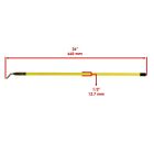 Snow Plow Blade Guide Markers 26  Bolt On For Myers Buyers 09916 1308005 Yellow