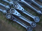 Set Of 34 X Vintage Chrome Art Deco Stair Carpet Clips Unused