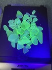 4 Oz Uranium Glass Tumbled Chunks Pieces Vaseline Uv Glow