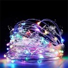 Led Solar Rope Lights String Outdoor Christmas Garden Decor  66ft Multicolor 