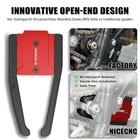 Nicecnc Swingarm Chain Buffer Guide Slider For Honda Trx450r Trx450er 2006-2009