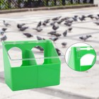 Pigeon Hanging Box Cage Feeding Container Food Feeder 3 Different Sizes