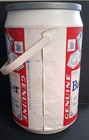 Budweiser Beer Can Cooler 1990   s Retro Kooler Kraft Vintage 21    H X 12  W