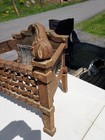 Antique Fire Place Insert Cast Iron