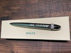 New   Rolex Vintage Platinum Finish Ballpoint Pen Silver Collectible