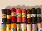 Vintage New 25 Spools Of Samoilov 100  Polyester Thread