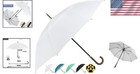 Stylish 60    Auto-open Wooden Umbrella - Dual-purpose Rain And Uv Protection