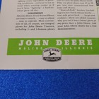 1953 John Deere Truss Frame Plow Soil Flow Heartland Vintage Farming Tractor Ad