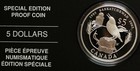 2005 Canada Special Edition Proof Silver Fine Silver  5 Coin  Rcm Saskatchewan