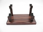 Native American Flute Stand Holder Display Desktop Gift Holds 2 Flutes  958