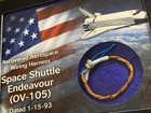 Space Shuttle Endeavour Ov-105 Recovered Wiring Harness Relic Nasa Artifact