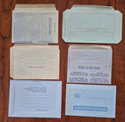 6 Foreign Postal Stationery Envelopes Airmail Aerogram  Different Countries 