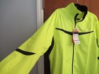 Nwt Men   s L Pearl Izumi Elite Barrier Cycling Jacket High Vis Yellow