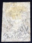 Ceylon Queen Victoria 1857 1s  Slate-violet Imperforate Watermark Star Sg 10 Vfu