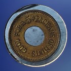 All Quality Mints Good For 5 Cent Package Of Mints Trade Token Brass Coin Holed