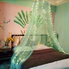 Lace Bed Canopy Mosquito Netting Princess Bed Canopy For Girls Room Decor