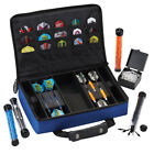 Casemaster Classic Blue Nylon Dart Storage travel Case