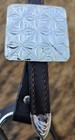Horse Silver Show Halter - Floral Engraved - Horse Size - Matching Lead