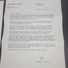 Martin Marietta 1993 Ceo Letter   Envelope - Norman Augustine - Excellent
