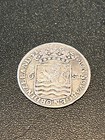 Netherlands - Zeeland 6 Stuivers 1762 Stuiver Sailing Galleon Ship Silver Rare
