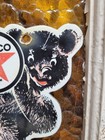 Vintage Texaco Porcelain Sign Old Gas Station Car Truck Motor Oil Bear Texas Usa