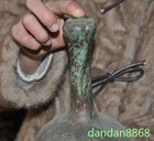 8 4 ancient Dynasties Bronze Ware Sacrifice Fengshui Bottle Vase Pot Zun Statue