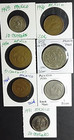 7 Vintage Mexican Coins 1945-1971 Lot W  1958 Silver Peso World Coins