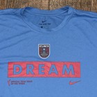 Atlanta Dream Adult Unisex Wnba Nike Official Team Issue Performance T Shirt Lg