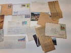 Vintage International Mail Lot     Letters   Postcards With West African Stamps