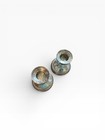 Set Of 2 Vintage Sterling Silver Weighted Candle Stick Holders