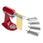 Kitchenaid 5-piece Pasta Deluxe Set Stand Mixer Roller Cutters Spaghetti Kitchen