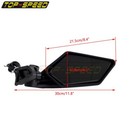 Black Led Turn Signal Mirrors For 2017-2022 Can-am Maverick X3 X3 Max X3 Max R
