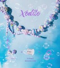 Phone Charms With Handcrafted Bead Detachable Cellphone Lanyard-light Purple