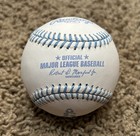 Very Rare Rawlings Official Mlb Father   s Day Baseball-blue Stitches-new In Box  