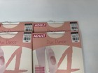 Lot Of 4 New Adult Convertible Soft Ballet Pink Dance Tights Women s Xl Style 7d