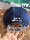 Nwt Polo Ralph Lauren Men s Polo Bear Chino Baseball Cap Hat Navy One Size
