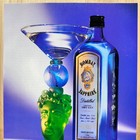 1996 Bombay Sapphire Gin Richard Jolley Glass Artist Vintage Print Ad Advert