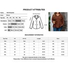 Plus Size Women Long Sleeve Corduroy Top Ladies Casual Loose Blouse Shirt Jacket