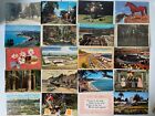 500  Vintage Postcard Lot - C1900 s - 1970 s Collection Views  Holidays  Rppcs