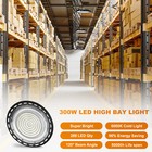 12pack 300w Ufo Led High Bay Light 300watt Commercial Warehouse Gym Shop Light