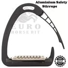 Premiuim Quick Release Iron Safety Stirrups Horse Aluminium Stirrups 4 75  Black